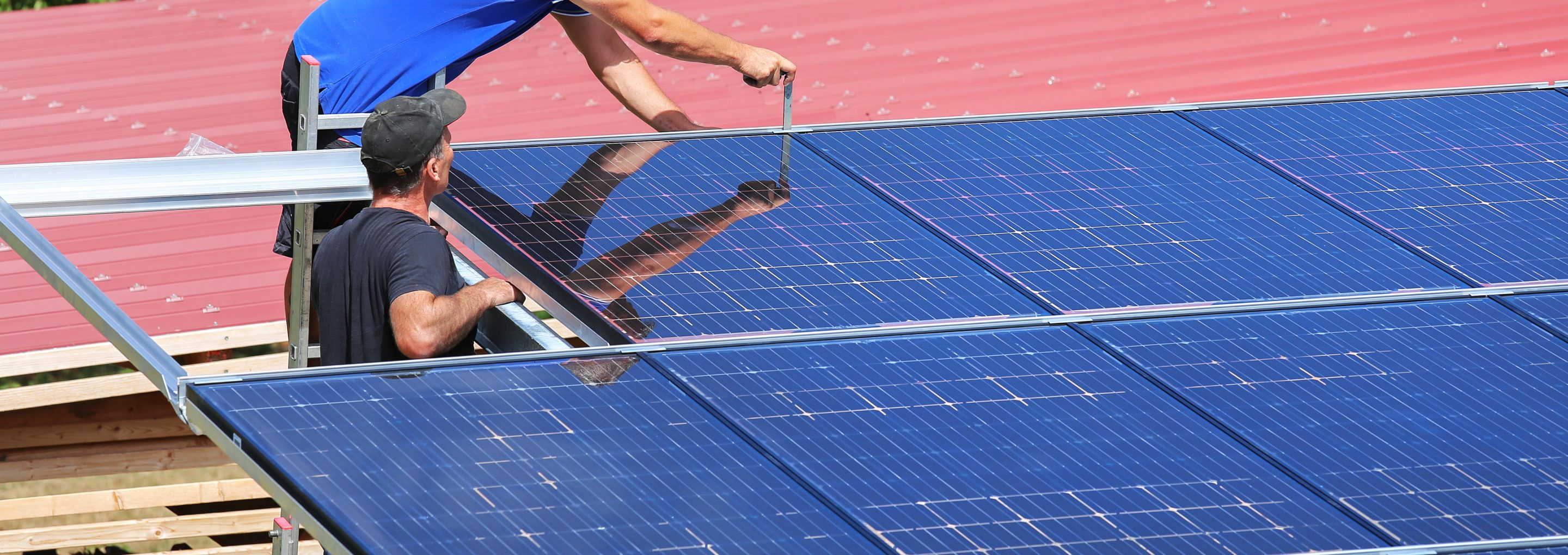 installation de panneaux solaires