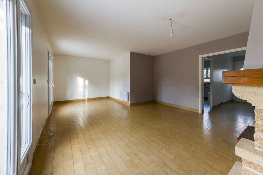 salon avant rénovation