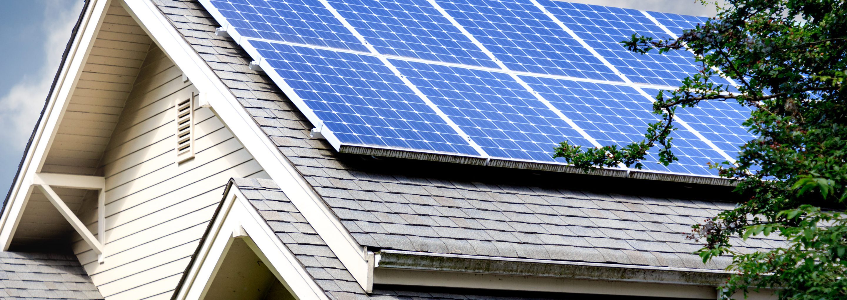 panneau solaire sur un toit