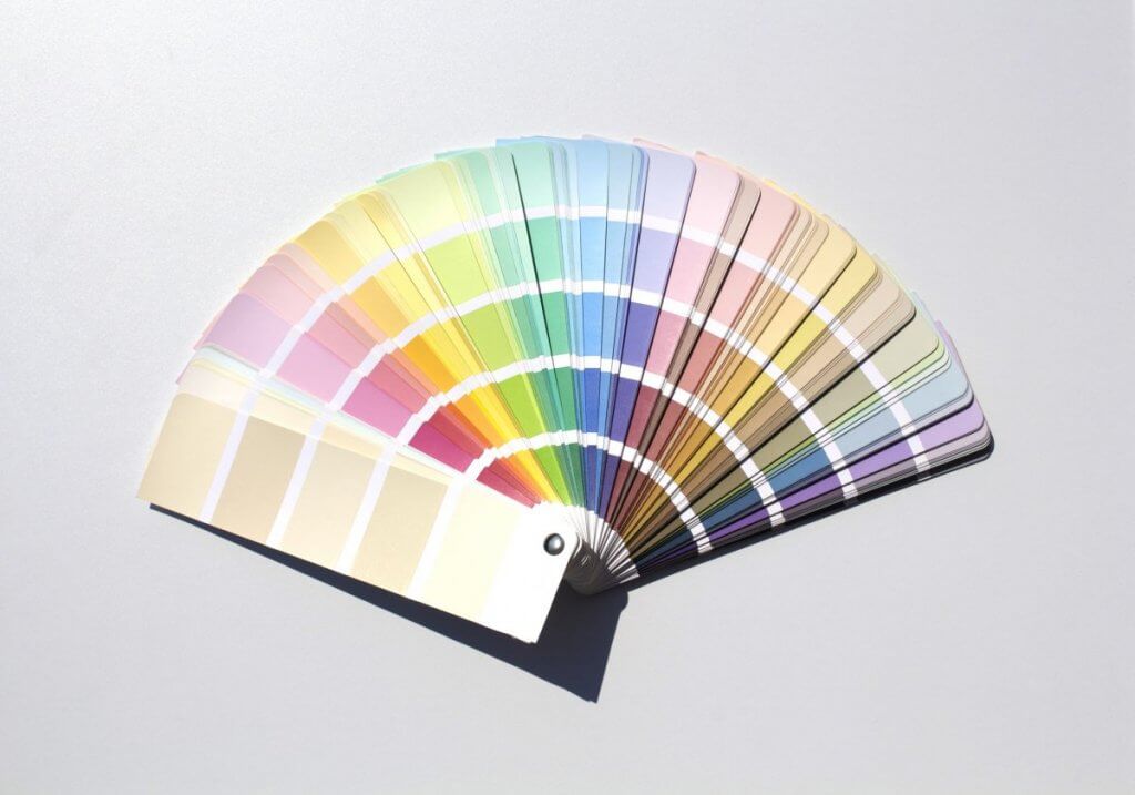 Nuancier de peinture
