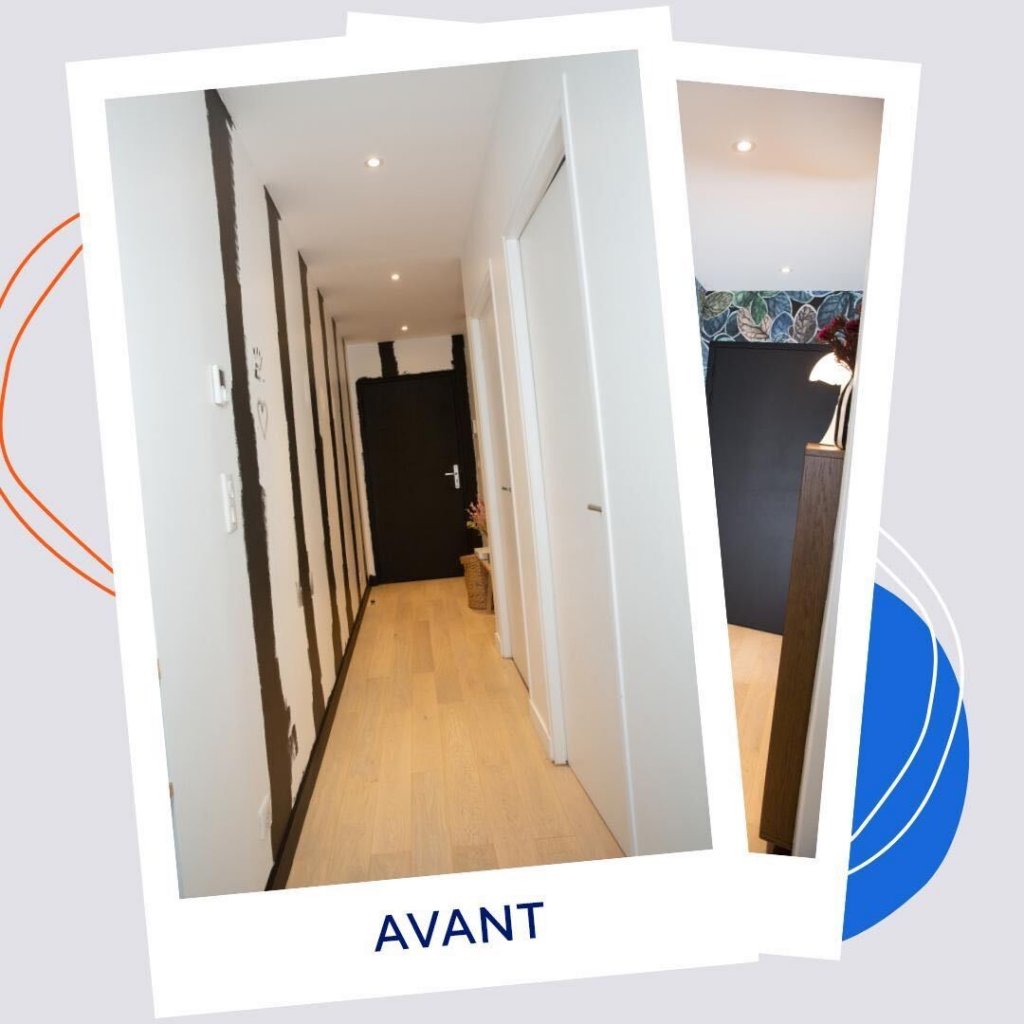 Entrée appartement avant travaux