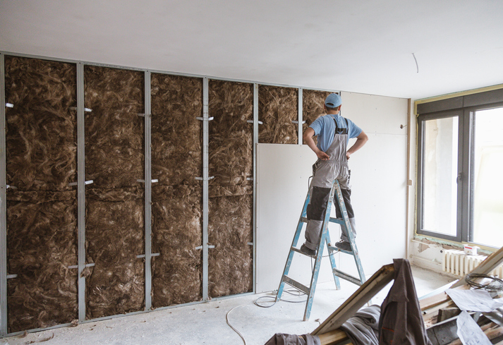 Mur en parpaing Isolation mur
