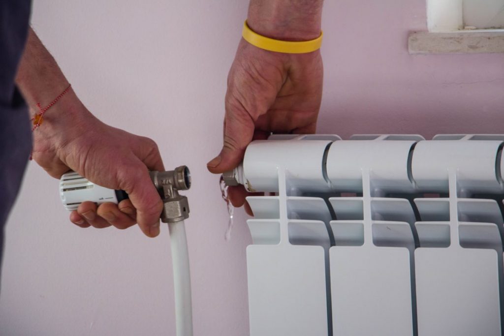 enlever radiateur fonte