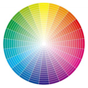cercle chromatique des teintes