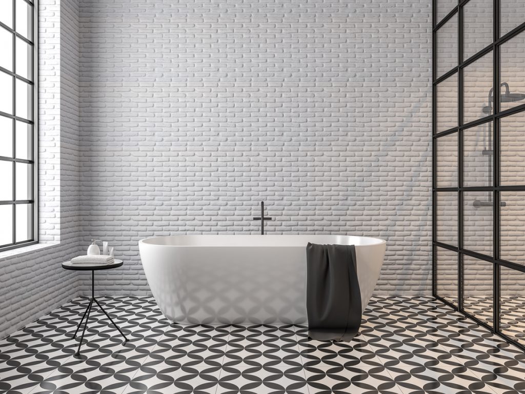 paroi de douche verrière salle de bain