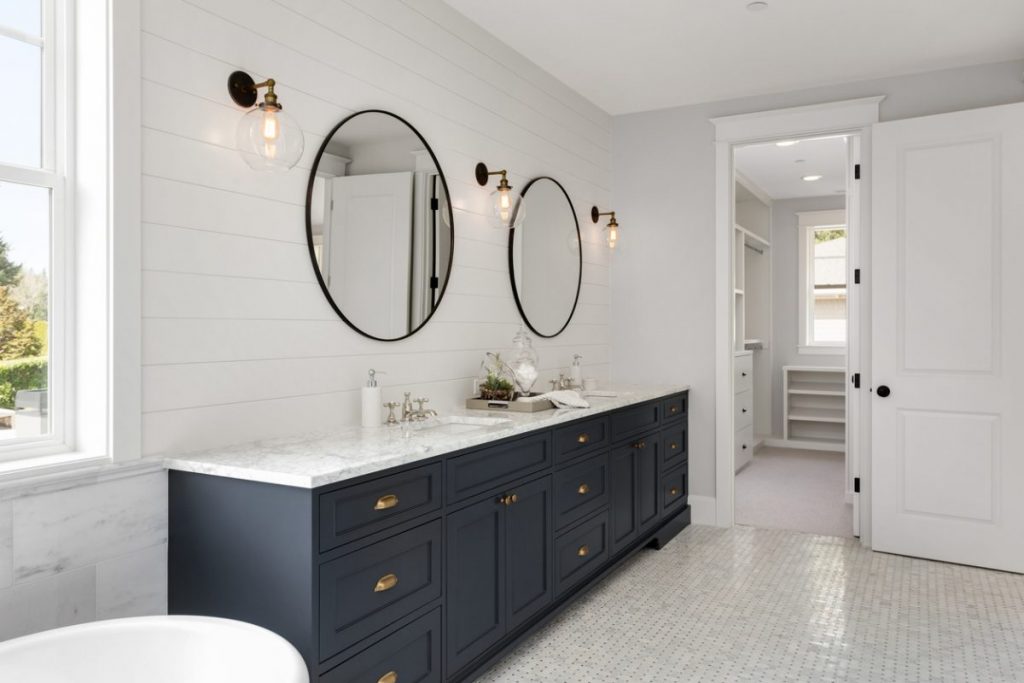 salle de bain chic art deco