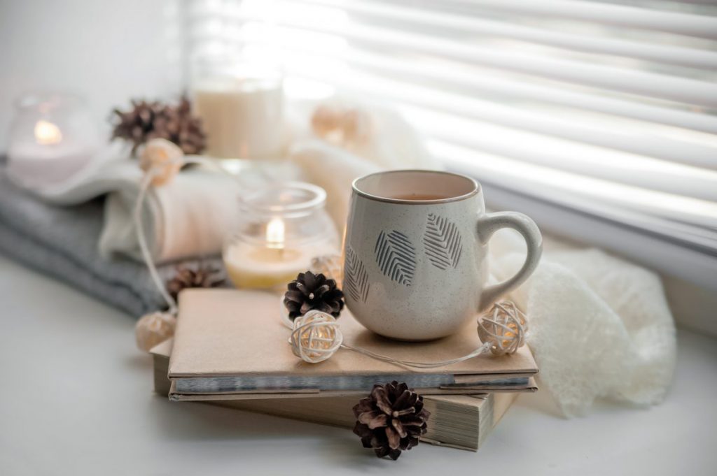 tasse bougies hygge