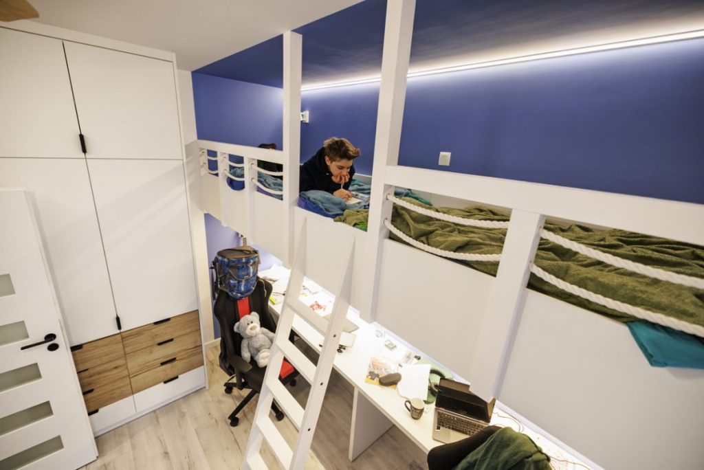 lit chambre mezzanine