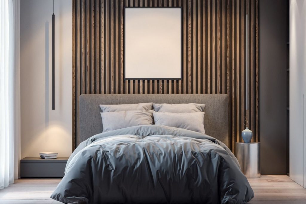 lambris nature chambre