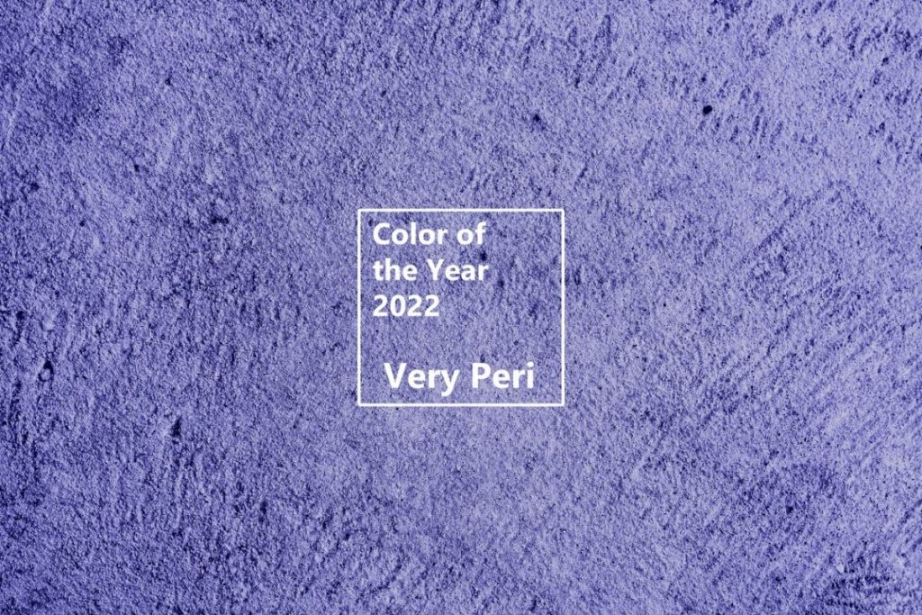 couleur pantone 2022 very peri
