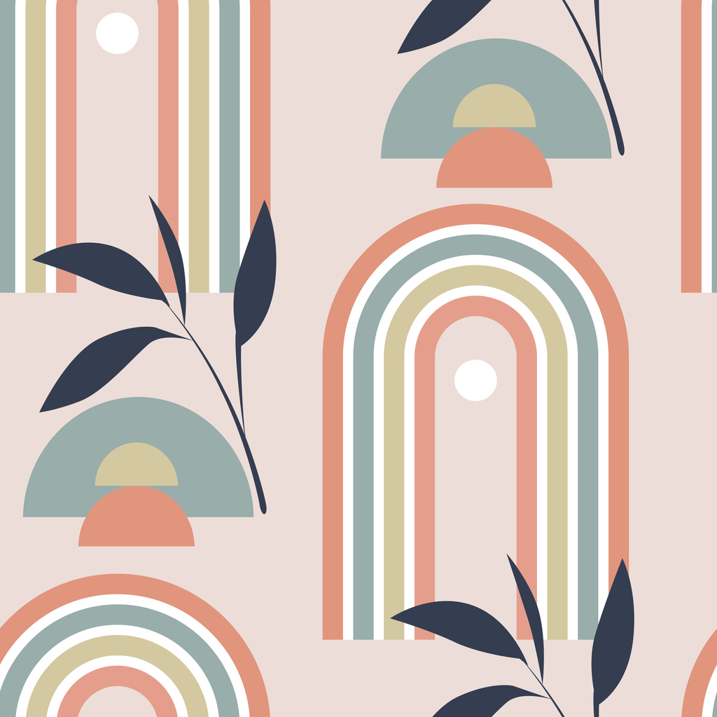 papier peint arc