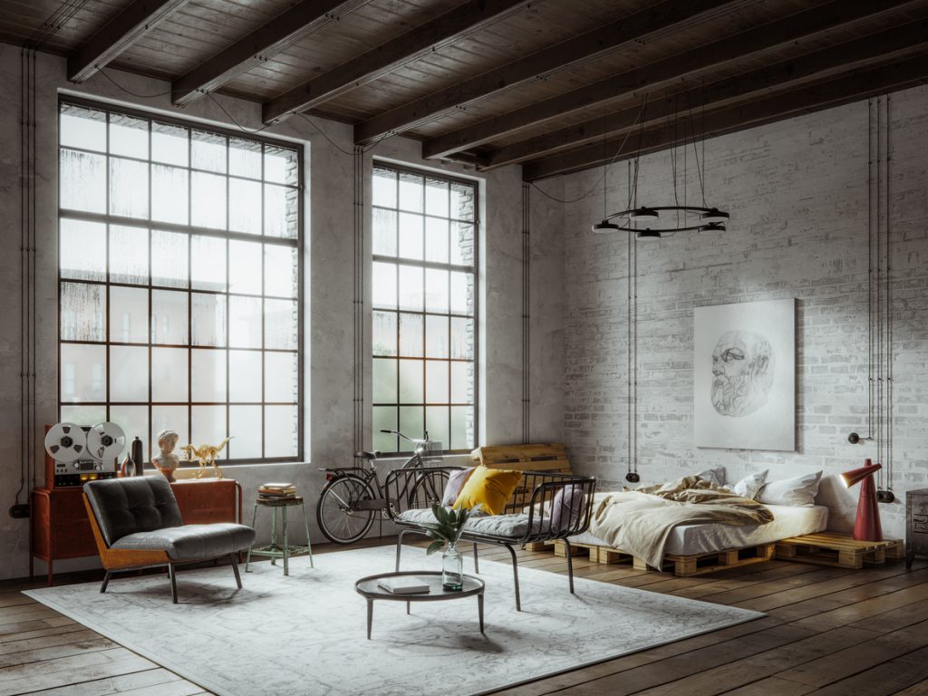 loft hauteur sous plafond