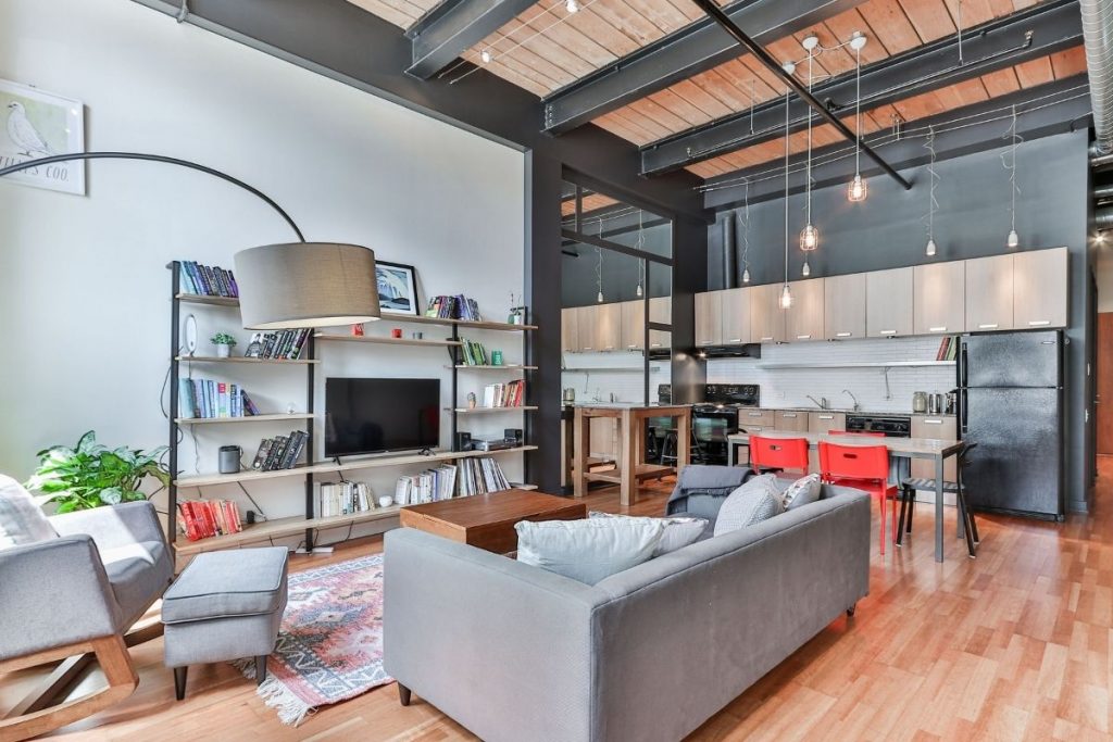 vivre en loft hauteur sous plafond
