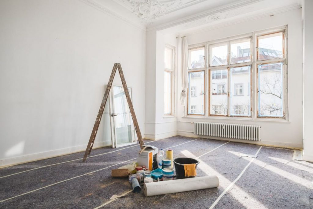 appartement en chantier