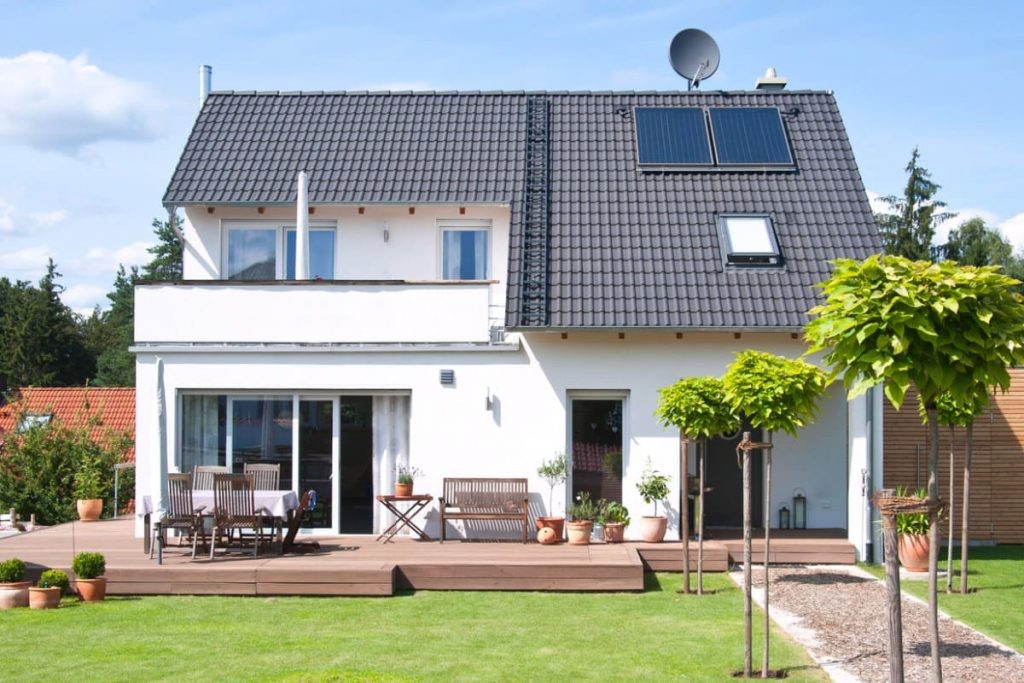 pavillon avec jardin